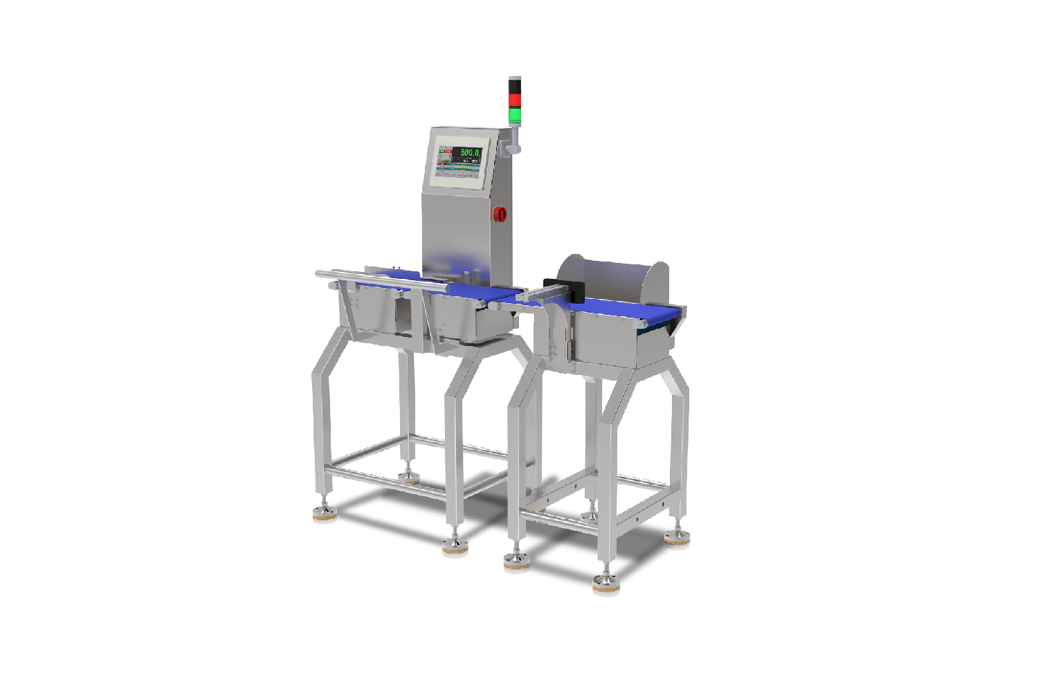 自动检重秤是一种高效、精准的重量检测设备